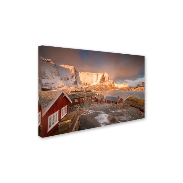 Philippe Sainte-Laudy 'Welcome To Reine' Canvas Art,30x47